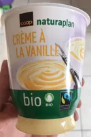 NATURAPLAN : Crème à la Vanille Bio