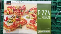 Qualité&Prix : Pizza garnie de légumes