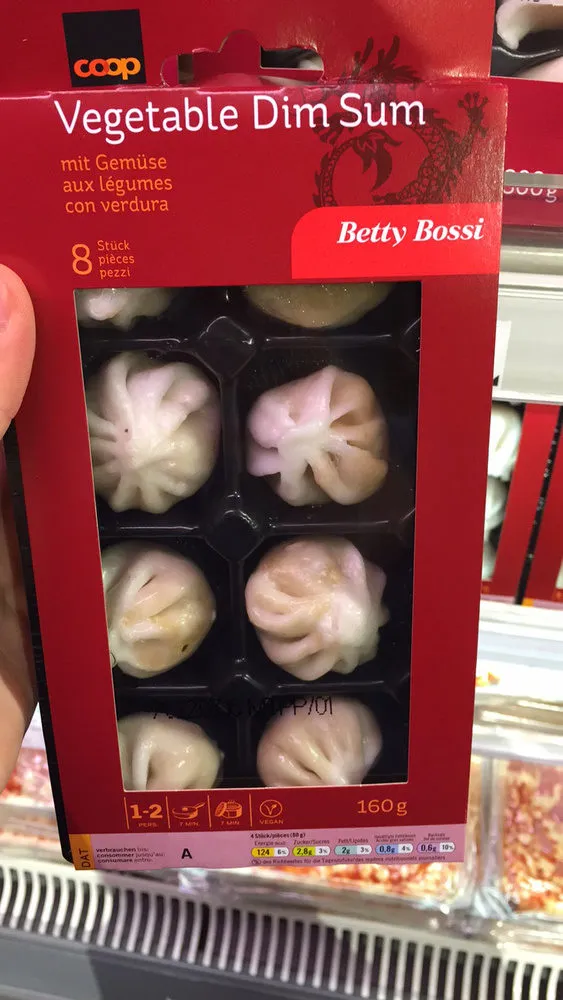 Vegetable Dim Sum : aux légumes