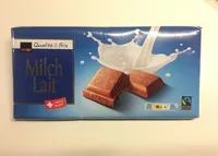 Coop Qualité & Prix Milch Schokolade Fairtrade Max Havelaar