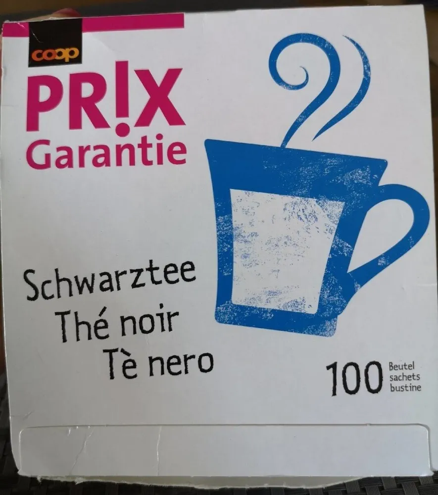 Thé noir Prix Garantie