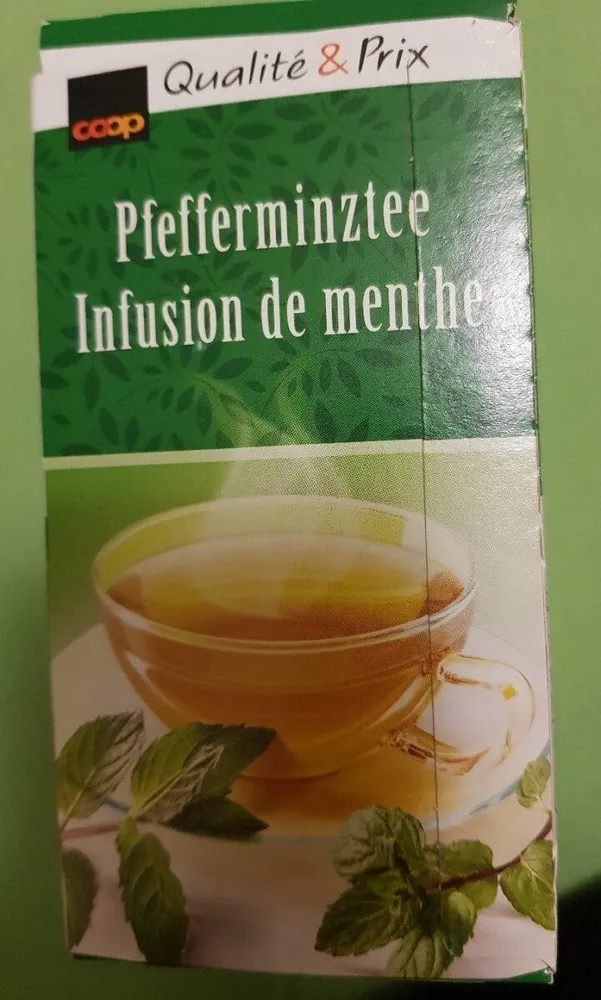 Infusion de menthe (Coop qualité & prix)