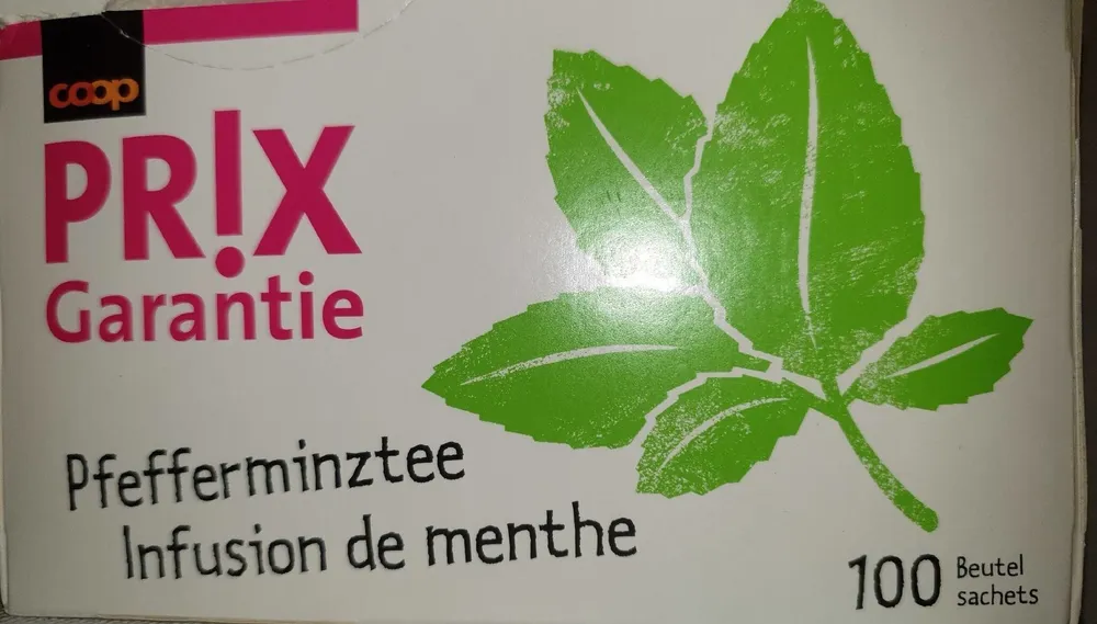 Infusion menthe