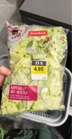 Kopfsalat mit Herzen