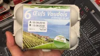 6 Oeufs Vaudois d'élevage au sol