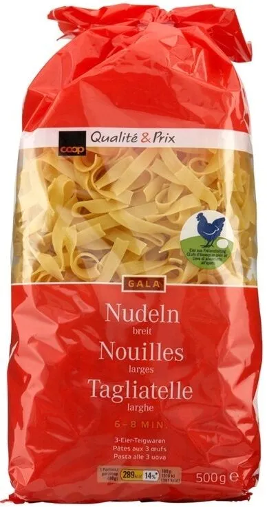 Gala : Nudeln breit