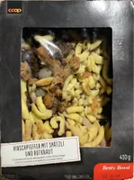 Civet de cerf avec spätzli et chou rouge