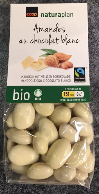 Amande au chocolat blanc