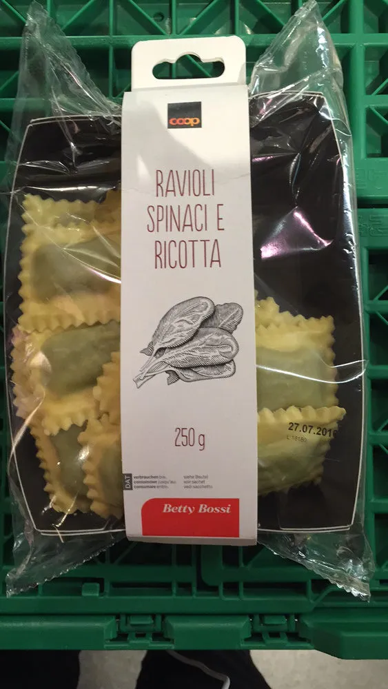 Ravioli Spinaci e Ricotta