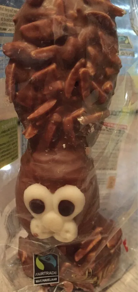 Chocolat au lait avec amandes et massepain