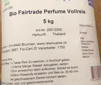 Riz complet parfumé