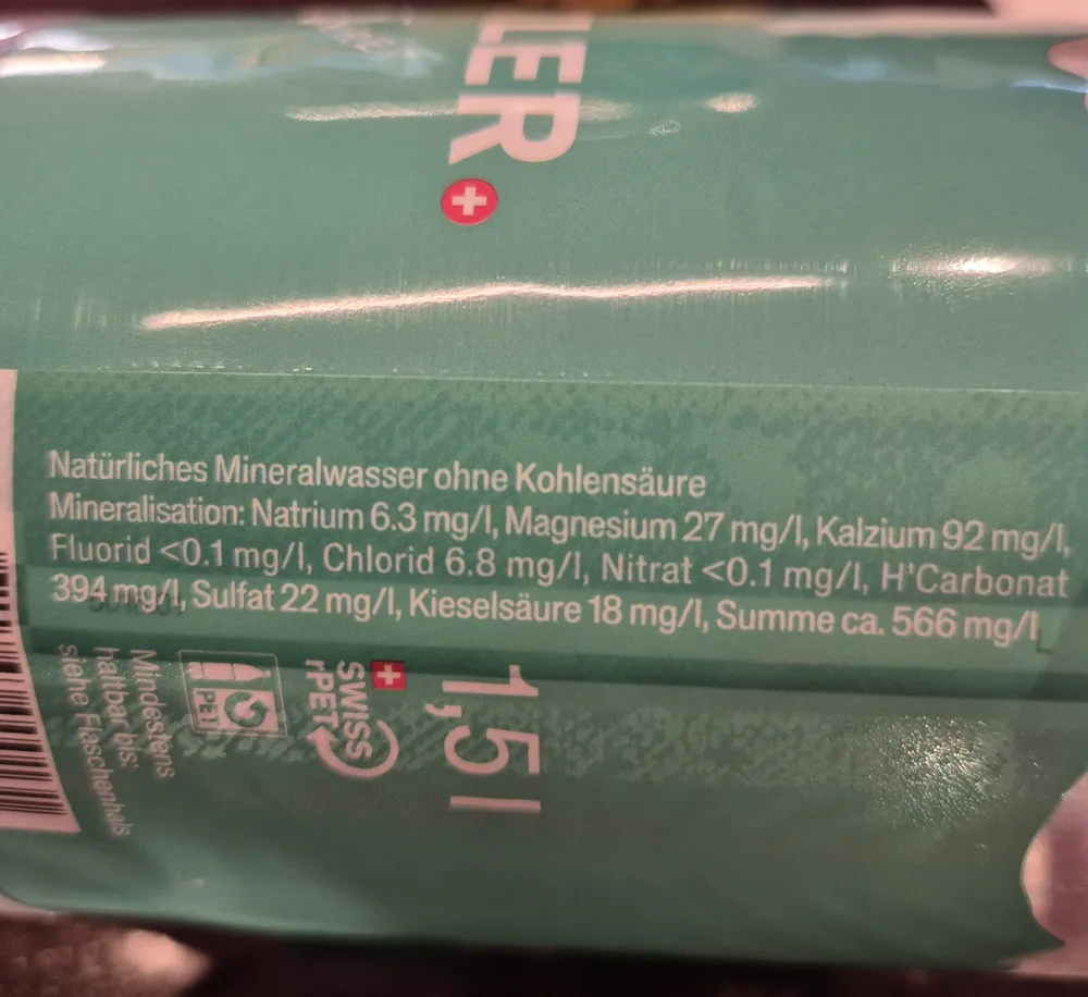 Mineral Wasser Ohne Kohlensäure
