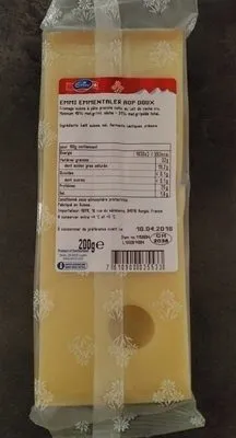 Emmentaler AOP Doux