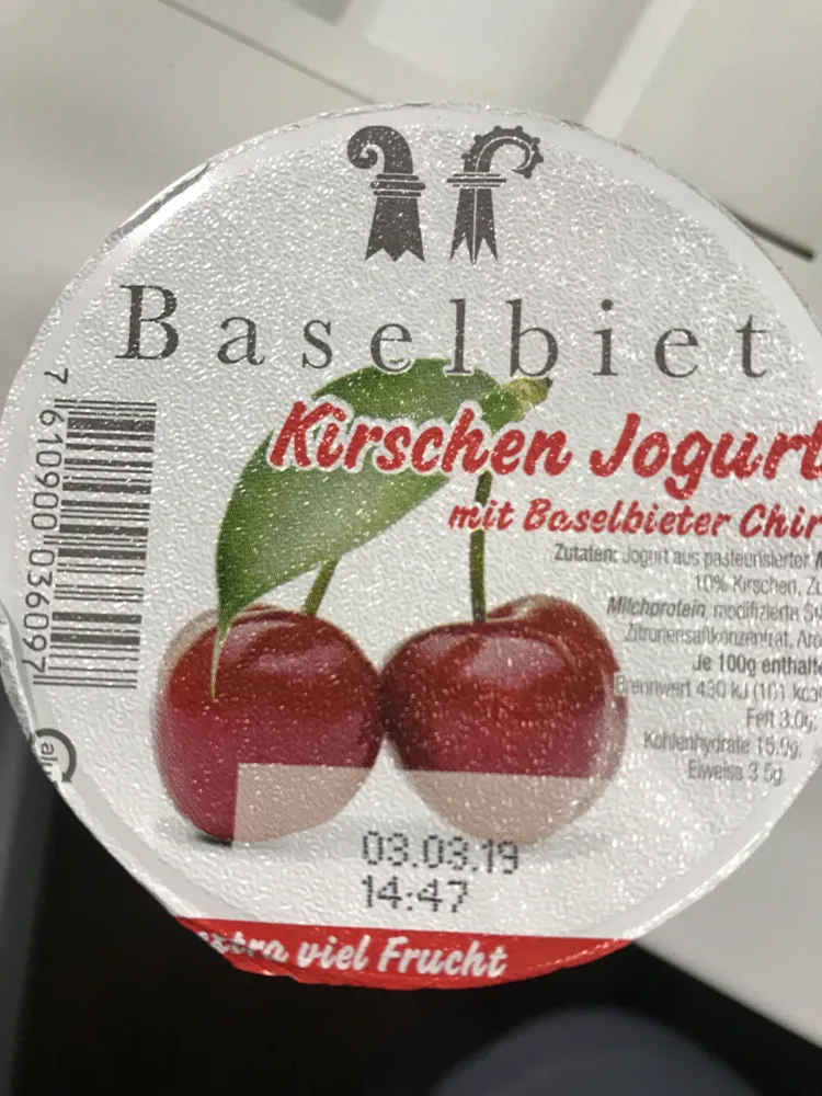 Joghurt Kirschen