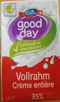 Good day Crème entière sans lactose