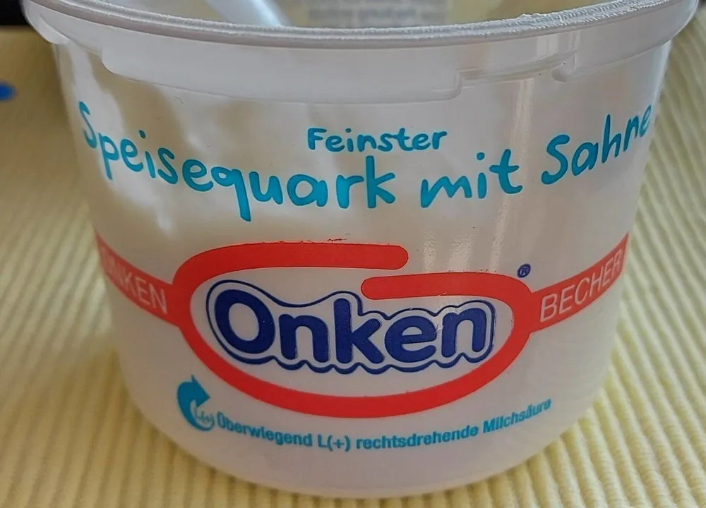 Onken Feinster Speisequark mit Sahne