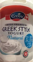 Greek Style Yogurt Swiss Premium
