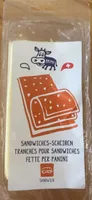 Tranches pour sandwiches