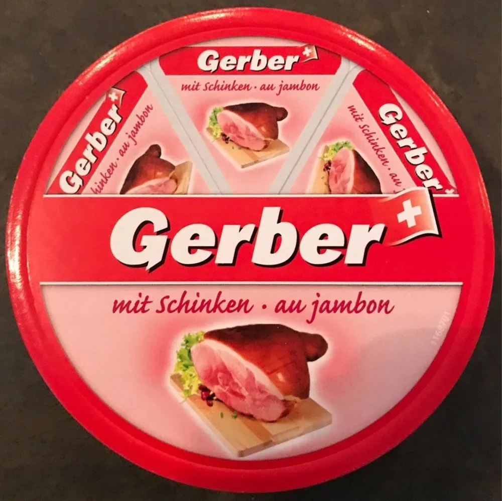 Fromage fondu au jambon