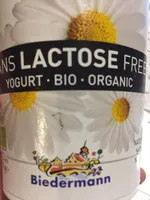 Yaourt bio sans lactose