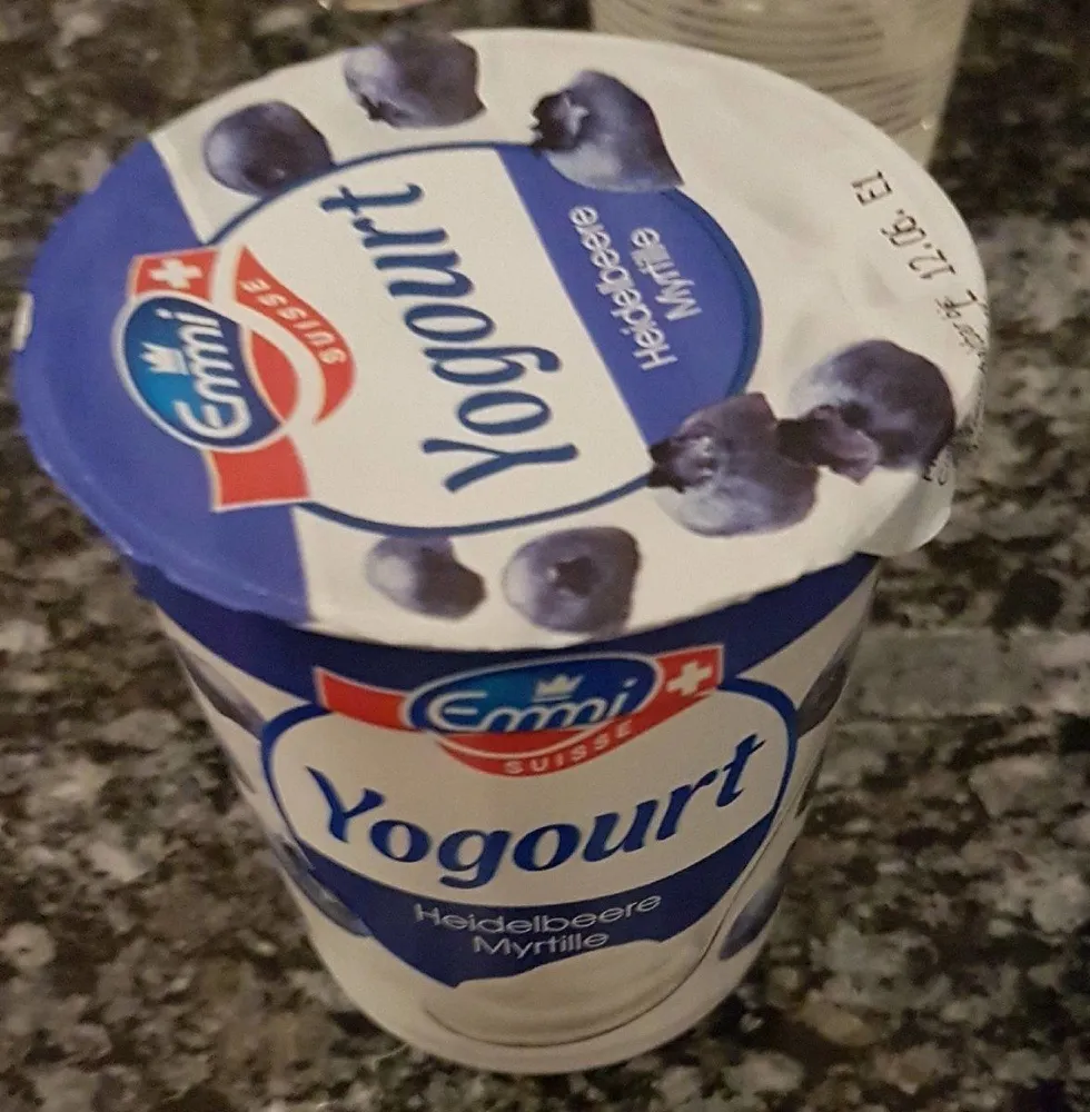 Yogourt myrtille