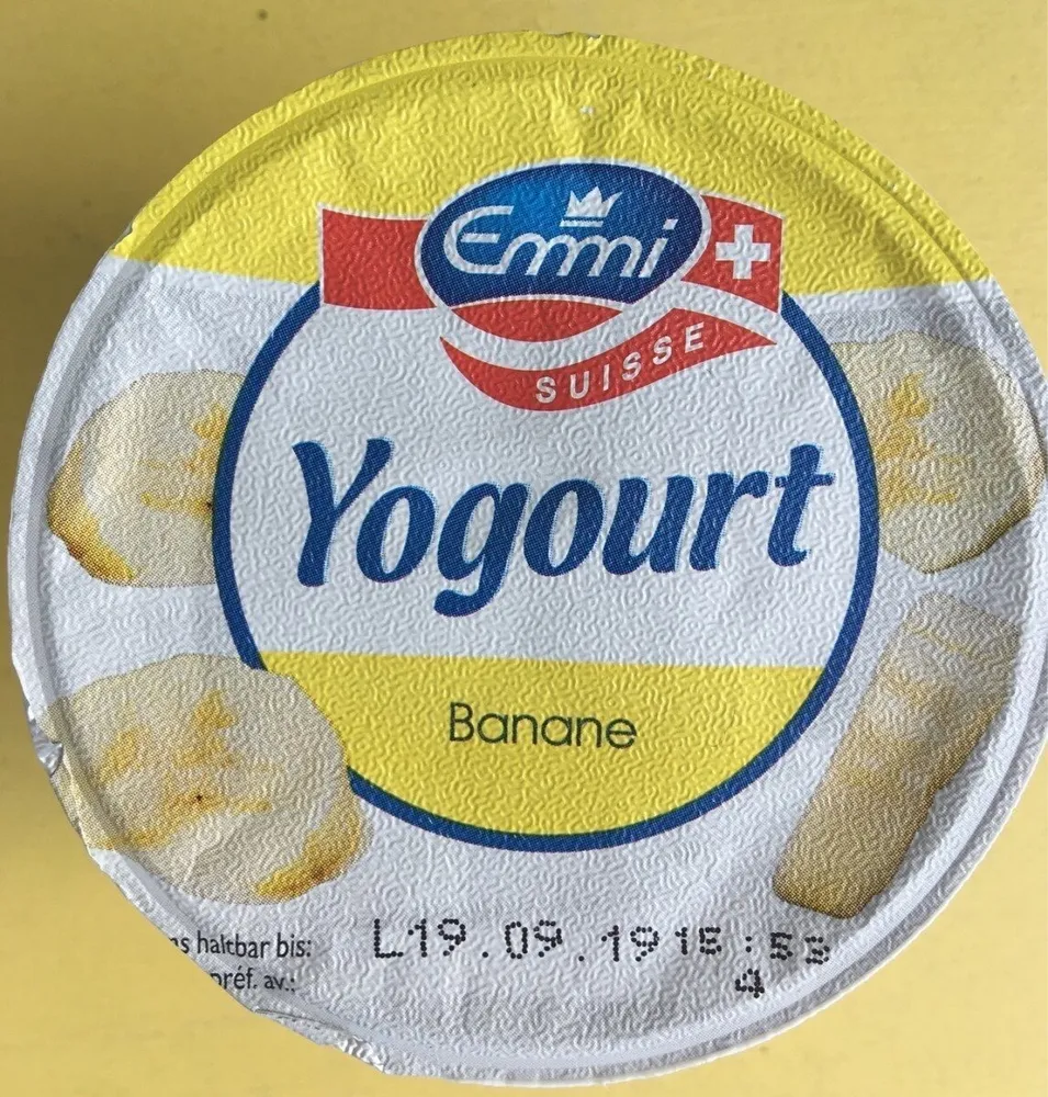 Yogourt banane