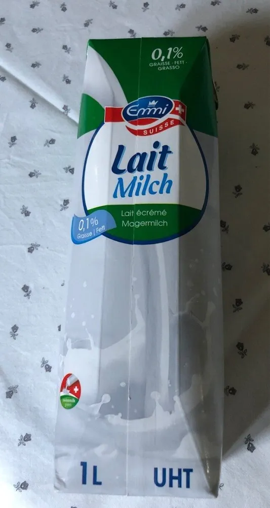 Lait écrémé 0,1%