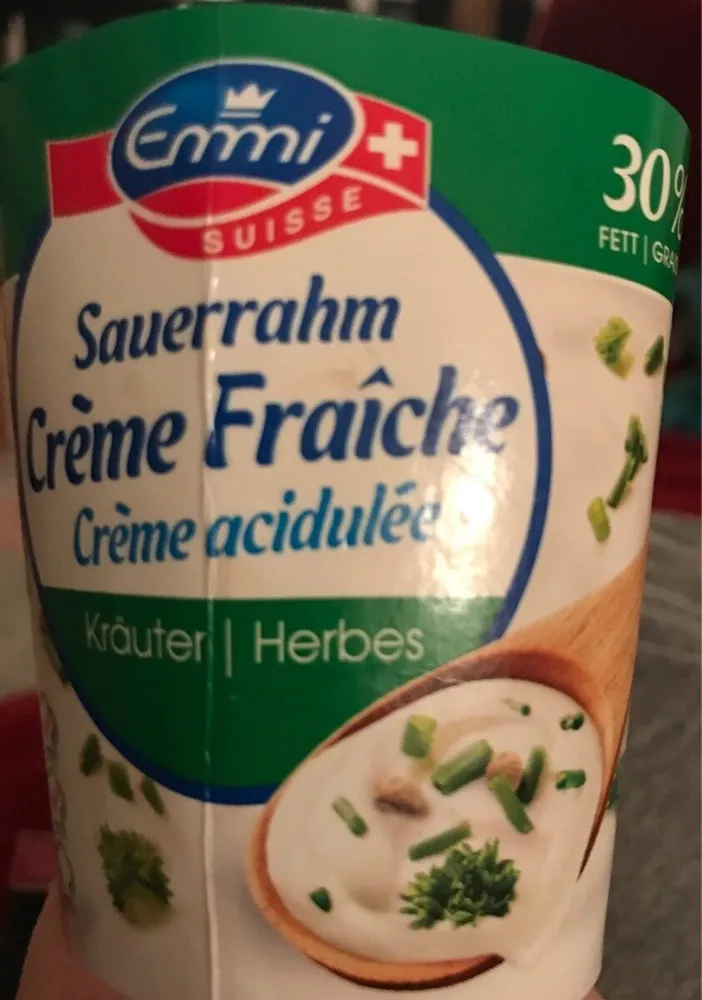 Crème fraîche, crème acidulée