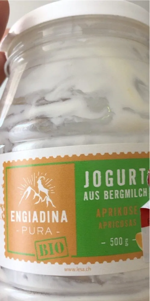 Jogurt aus bergmilch
