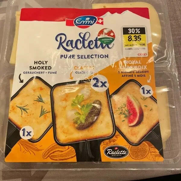 Raclette pure selection