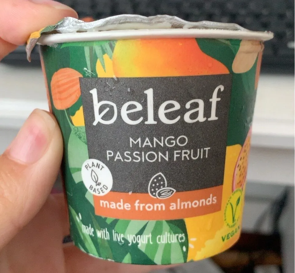 Mango passion fruit yogurt