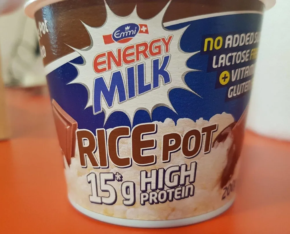 Energy milk rice pot