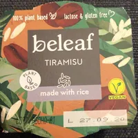 Tiramisu made with rice