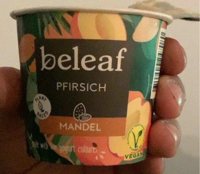 Pfirsich Mandel Joghurt