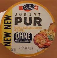 Jogurt Pur Mango-Passionsfrucht & Dattel