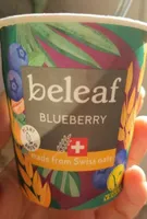 Beleaf blueberry yogourt