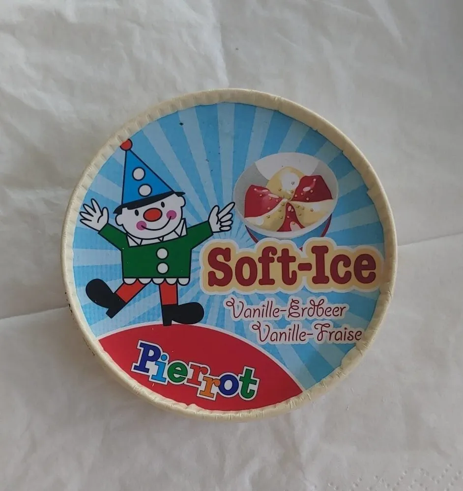 Soft-Ice vanille-fraise