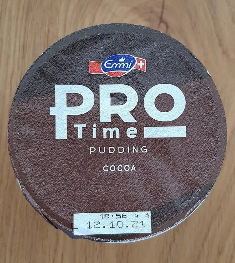 Pro time pudding cocoa