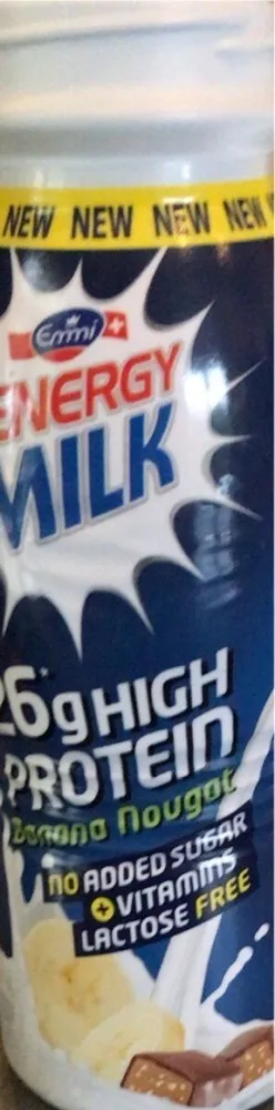 Energy milk Banana Nougat