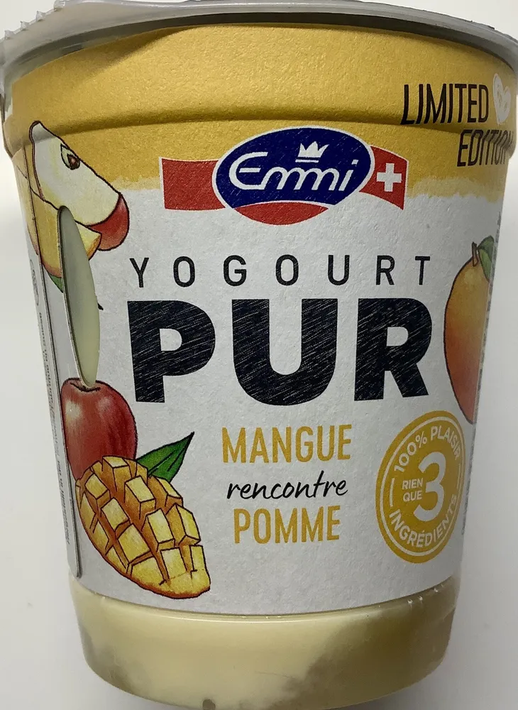 Yogourt Pur Mangue Pomme