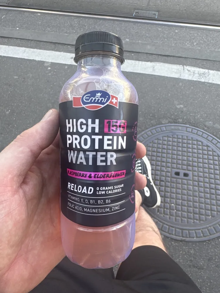 high protein water