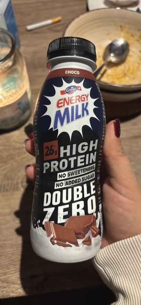 Energy Milk High Protein Double Zero Choco