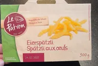 Spätzli aux œufs Le Patron