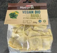 Vegan bio ravioli