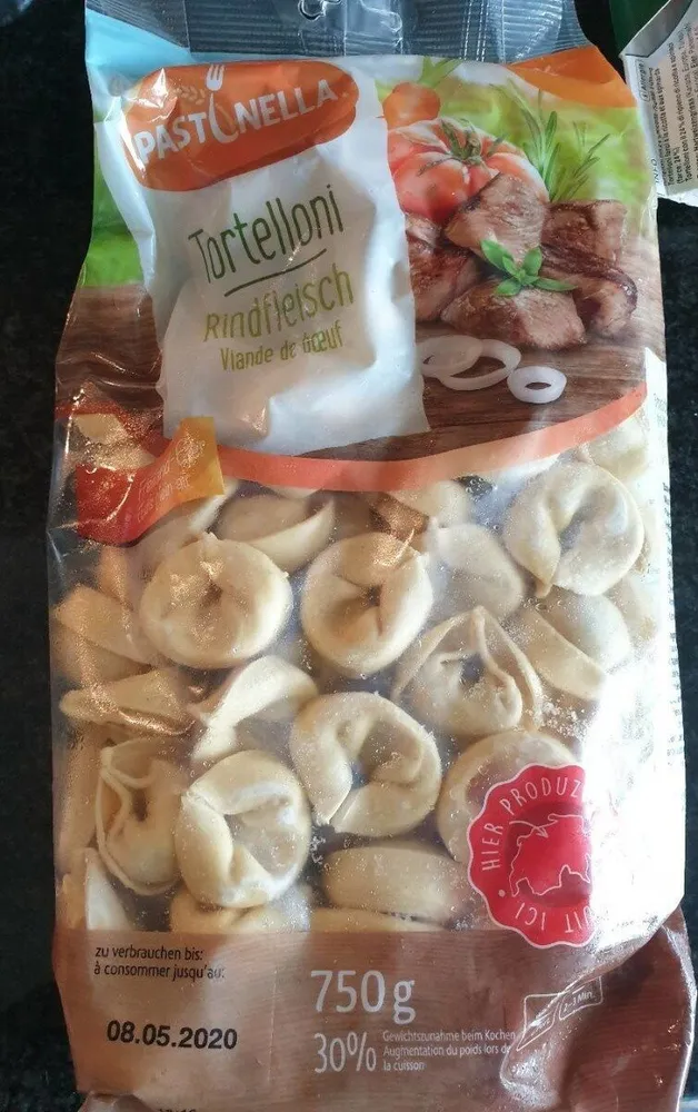Tortelloni Rindfleisch viande de boeuf