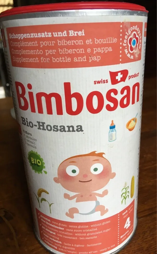 Bimbosan bio-hosana 3 cereales