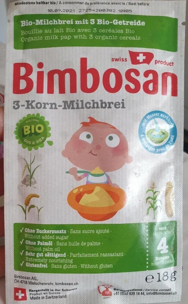 Bimbosan 3-Korn-Milchbrei