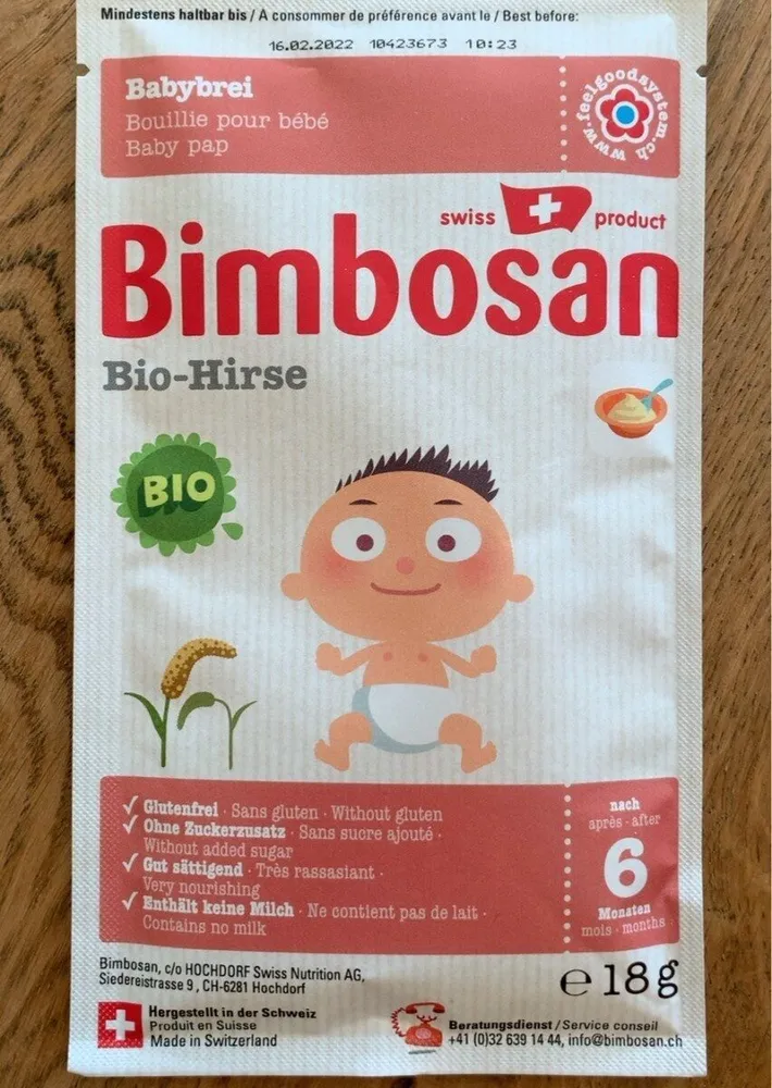 Bouillie pour bébé 6 mois