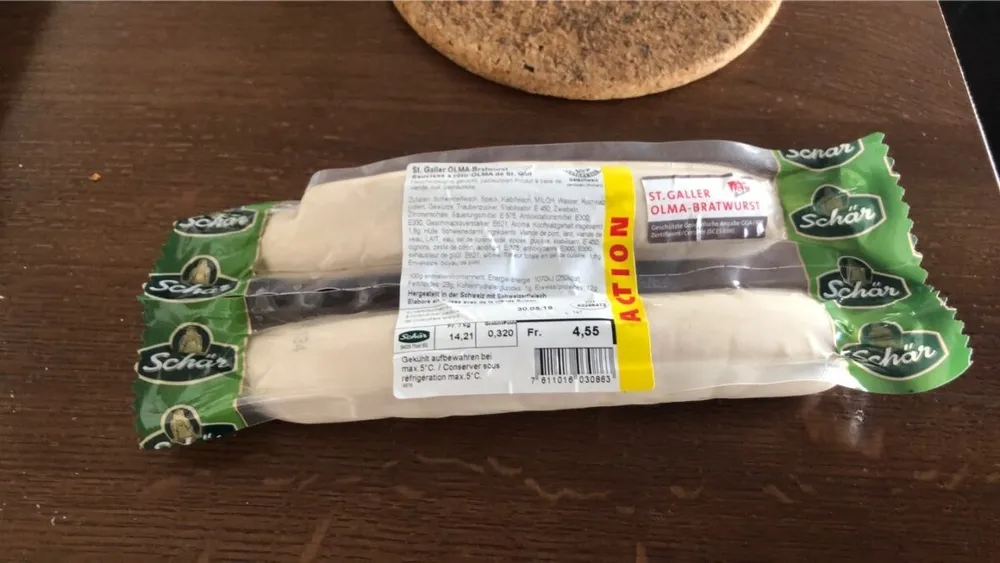 St-Galler Olma Bratwurst