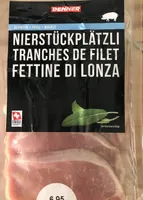 Tranche de Filet porc